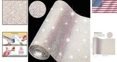 Rhinestone Sheets for Car Decoration – 78.7 Inch