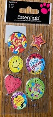 RARE KeepSake Essentials Happy Birthday Lets Celabrate Balloons Party Time Gifts