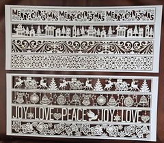 Rare OMFL Laser Cut ‘TIS THE SEASON Borders & Coordinating Elements Scrapbook