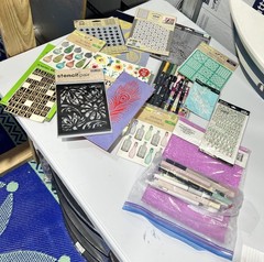 Calligraphy Kit Lot Book Tombow Markers Stencils Stickers Art Bundle Scrapbook