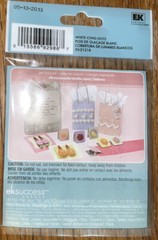 Jolees White Icing Dots Fondant WeddIng Card Making Craft 3D Scrapbook Stickers