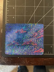 Handmade Stickers of “Chloe” by Goblin Beauty Art.