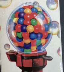 Vintage 80s Sticker Lisa Frank Gumball Gum ball Machine Light Switch Cover 4”x3”