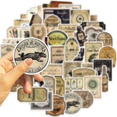 200 Waterproof Retro Gothic Potion Labels – Stylish Stickers for Personalization