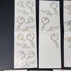 Mrs. Grossman’s sticker lot calla lily roses tulips heart throb mini hearts