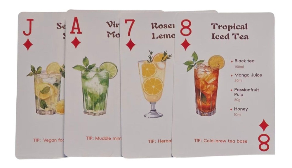 Old New Mixed Alcohol Drink Virgin Mojito Seedlip Sour Junk Journal Scrapbooking
