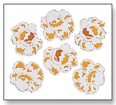 JILLSON & ROBERTS STICKERS HAMBLY PRISMATIC GLITTER SHEET POPCORN / POPOROPOS.