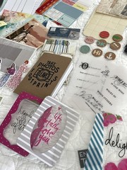 225+ pcs Lot Junk Journaling Scrapbooking Mixed Media Ephemera Destash