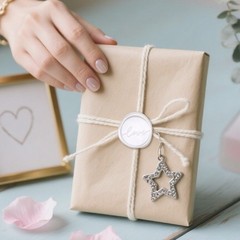 White Love Wax Seal Stickers – 50 Pcs Wedding Invitation Love Wax Seal Sticke…