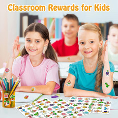 800 Pcs Teacher Pun Stickers for Kids, Classroom Reward Essentials | Funny Motiv