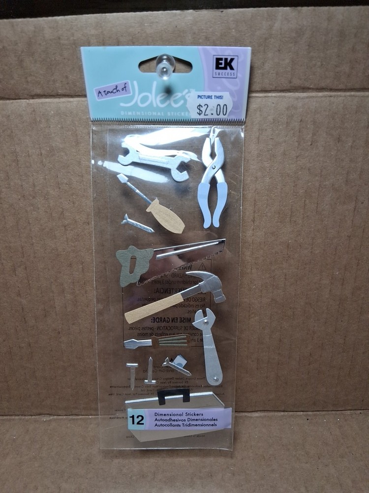 Jolee’s Dimensional Stickers Tool Box