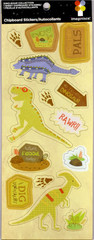 Imaginisce PREHISTORIC PALS Chipboard Stickers scrapbooking DINOSAURS