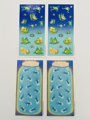 VTG Lot HALLMARK~AG~CURRENT Stickers 42 Full Sheets / 8 Partial 1980-2001
