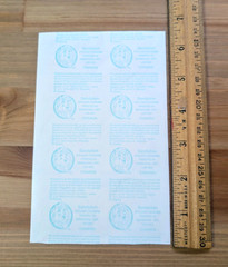 Vintage Sandylion Winnie the Pooh Tigger Eyeore Piglet Rainy Day Sticker Sheet
