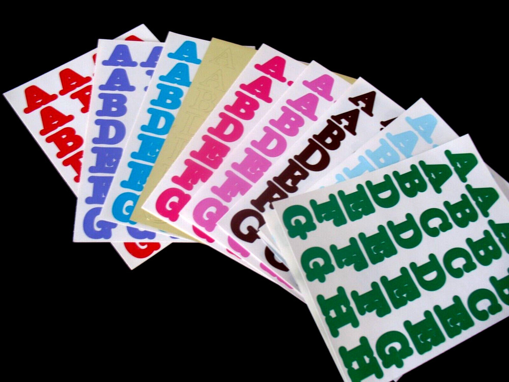 Creative Memories ABC/123 Stickers – you choose