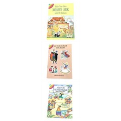 Sticker Activity Book [Dover Little Activity Books Stickers] Lot of 3 Noah’s Ark