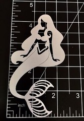 Die Cuts * Mermaid Dream * Five Sets * White Cardstock *