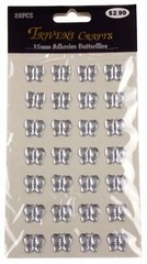 Butterflies Self Adhesive Gems Stick On 15mm 140 pcs Lot 5 Triveni Crafts Cards
