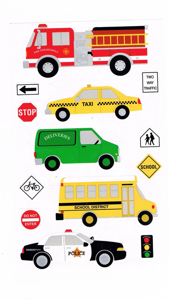 MRS GROSSMANS VEHICLES #2 STICKER SHEET BN
