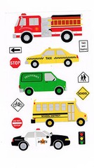 MRS GROSSMANS VEHICLES #2 STICKER SHEET BN