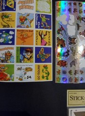 Vintage – Stickers – Variety – some missing as shown – comes as a set as shown