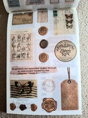 50 Pgs Vintage Series Washi Stickerbook 450+Stick 20 Pgs EPH Papers