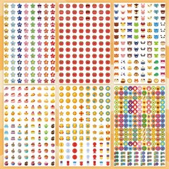 6048 Pieces Small Stickers for Kids Reward Chart – Mini Incentive Happy Smile…