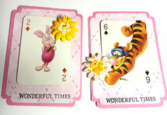 SandyLion Stickers Disney Winnie The Pooh /Tigger 2 Sheets-new & 2 ATC cards