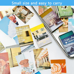 6 Sets 300 Pcs Washi Stickers Book, Vintage Aesthetic Sticker Set for Journaling