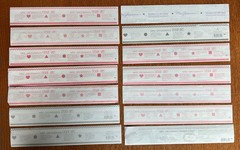 14 Sheets Mrs. Grossman’s Design Lines 12 x 2 Border Stickers 1997 1998 2001