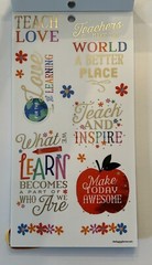 NEW Happy Planner Jess Miller CLASSROOM BIRGHTS Big Sticker Sheet Pack 811
