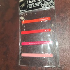 Pebbles Inc I Kan Dee Scrapbooking Lot Bobby Pins Sliders Keepsake Frame
