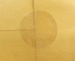 Ultra Clear Retail Wafer Seals for Mailing Packaging 1.25 Inch Round Circle D…