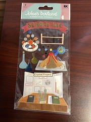 Jolee’s Boutique SCIENCE FAIR SCHOOL PROJECT 3-d Scrapbooking Stickers