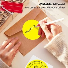 3 X 3 Inch Round Thermal Labels Circle Color Coding Labels Printable Waterpro…