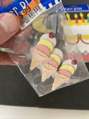 Paper Bliss Barber Shop, Popcorn, Birthday Moon Dimensional Stickers Lot of 6
