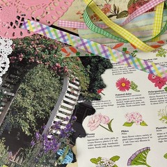 Vintage Floral Ephemera Mystery Grab Bag – Paper Crafting Supplies Bundle