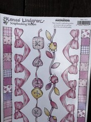 Creative Imaginations Renae Lindgren 5.5x12inch Sticker ~ Baby Girl Lot Of 5