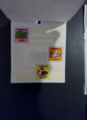 Vintage – Stickers – Variety – some missing as shown – comes as a set as shown