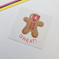 Vintage CTP 1977 Award Certificate and Scratch & Sniff Sticker GINGERBREAD Scent