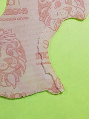 vintage 80’s Sandylion mylar circus horse sticker *damaged*