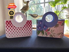 Alinacutle 1set Tote Bag Gift Box Dies Lady Purse