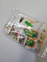 Scrap Book Embellishments Ephemera Bag of Mixed Pieces Ticket Button Ticket