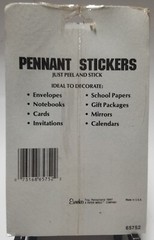Vintage Eureka Stickers Pennant School Work Encouragement. 96 stickers NIP G1