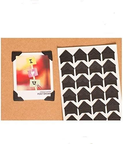 360 Count Self-Adhesive Photo Corners Acid Free Scrapbook Memory Book Mounting