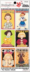 Mary Engelbreit Stickers 2 Sheets Whimsical Classics Attitude Must Change Oh No