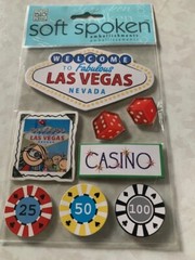 SOFT SPOKEN ME & MY BIG IDEAS 3D STICKERS LAS VEGAS