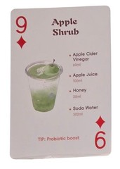 Old New Mixed Alcohol Drinks Apple Shrub Matcha Yuzu Junk Journal Scrapbooking