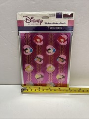 2 Packs Heartline Disney Princess 1 Pack Lady Bugs Stickers New