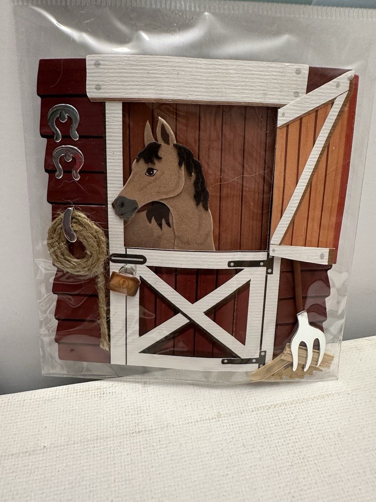 Jolee’s Boutique Horse Stable Dimensional Sticker Scrapbooking Crafts
